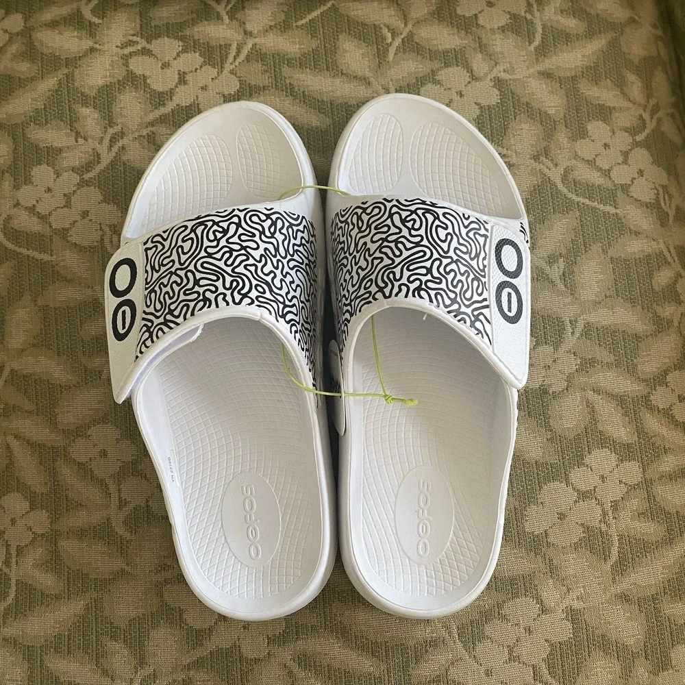 OOFOS Unisex Sport Flex‎ Limited Edition Slide Sandals Recovery Size Mens 9/W 11